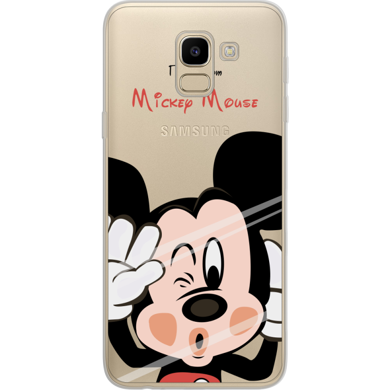 Прозрачный чехол Uprint Samsung J600 Galaxy J6 2018 Mister M