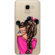 Прозрачный чехол Uprint Samsung J600 Galaxy J6 2018 Mouse Mommy
