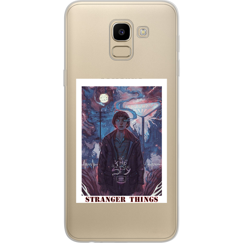 Прозрачный чехол Uprint Samsung J600 Galaxy J6 2018 Stranger Things