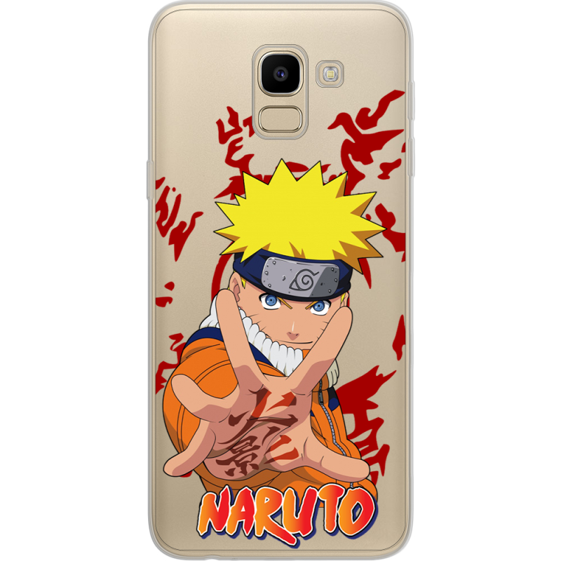 Прозрачный чехол Uprint Samsung J600 Galaxy J6 2018 Naruto