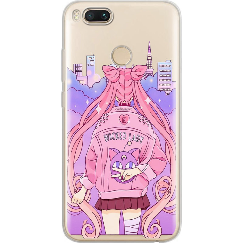 Прозрачный чехол Uprint Xiaomi Mi 5X / A1 Wiked Lady