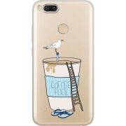 Прозрачный чехол Uprint Xiaomi Mi 5X / A1 Segull in Cofee Pool