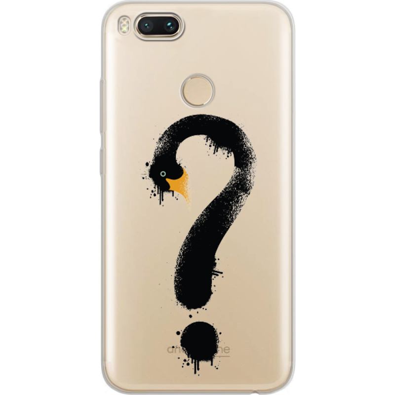 Прозрачный чехол Uprint Xiaomi Mi 5X / A1 Swan question