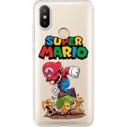 Прозрачный чехол Uprint Xiaomi Mi 6X / A2 Super Mario