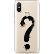 Прозрачный чехол Uprint Xiaomi Mi 6X / A2 Swan question