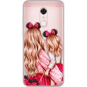 Прозрачный чехол Uprint Xiaomi Redmi 5 Plus Mouse Girls