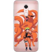 Прозрачный чехол Uprint Xiaomi Redmi 5 Plus Naruto and Kurama