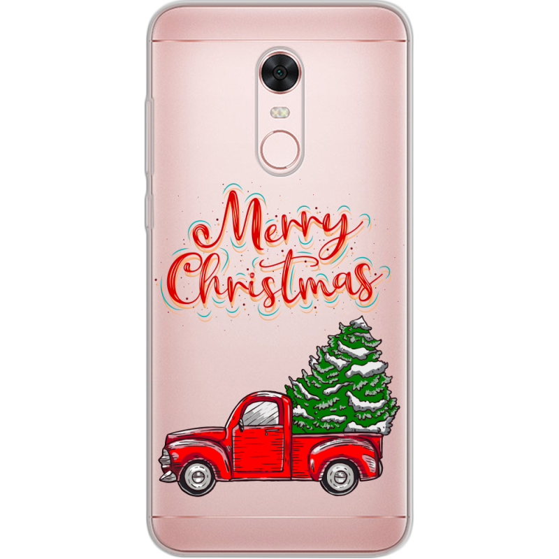 Прозрачный чехол Uprint Xiaomi Redmi 5 Plus Holiday Car