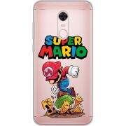 Прозрачный чехол Uprint Xiaomi Redmi 5 Plus Super Mario