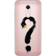 Прозрачный чехол Uprint Xiaomi Redmi 5 Plus Swan question
