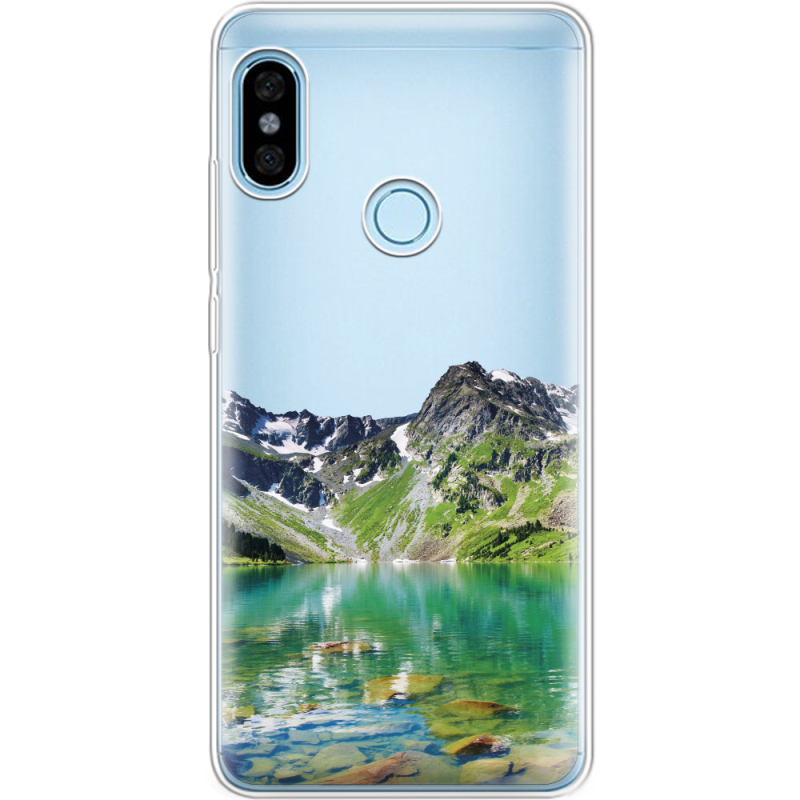 Прозрачный чехол Uprint Xiaomi Redmi Note 5 / Note 5 Pro Green Mountain