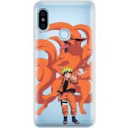 Прозрачный чехол Uprint Xiaomi Redmi Note 5 / Note 5 Pro Naruto and Kurama