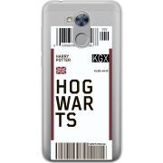 Прозрачный чехол Uprint Huawei Honor 6A Ticket Hogwarts