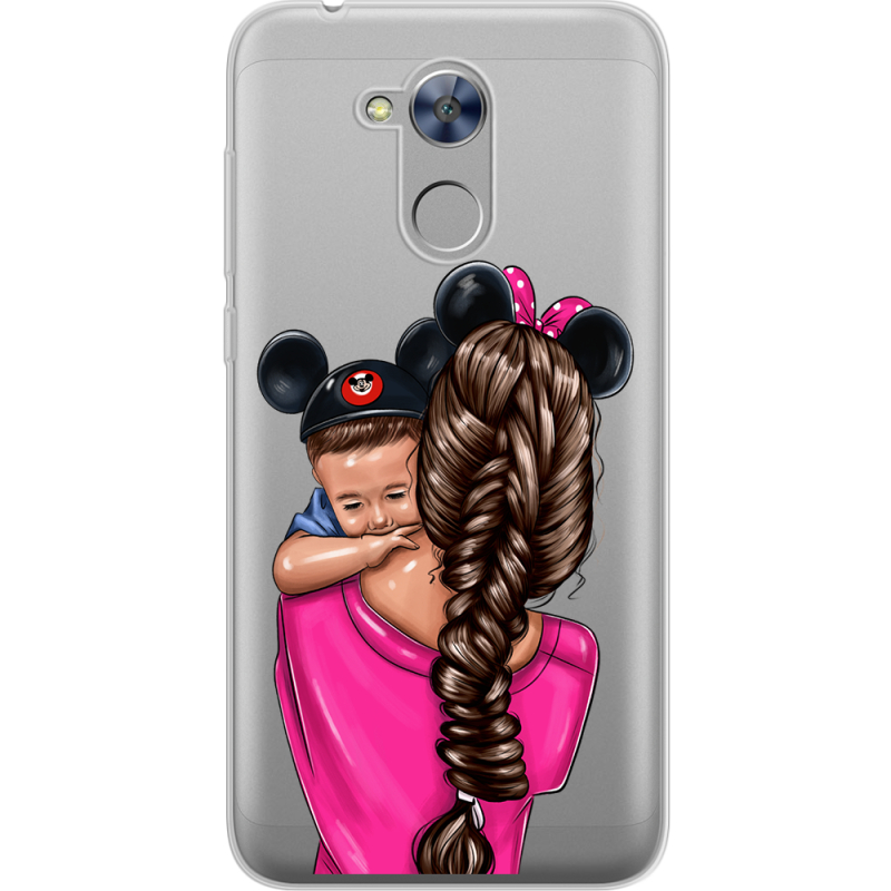 Прозрачный чехол Uprint Huawei Honor 6A Mouse Mommy