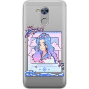 Прозрачный чехол Uprint Huawei Honor 6A The Sakuras Will Cry For You