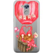 Прозрачный чехол Uprint Huawei Honor 6A Valentine Dwarfs