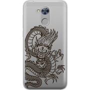 Прозрачный чехол Uprint Huawei Honor 6A Chinese Dragon