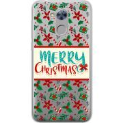 Прозрачный чехол Uprint Huawei Honor 6A Vintage Christmas Pattern