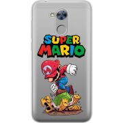 Прозрачный чехол Uprint Huawei Honor 6A Super Mario