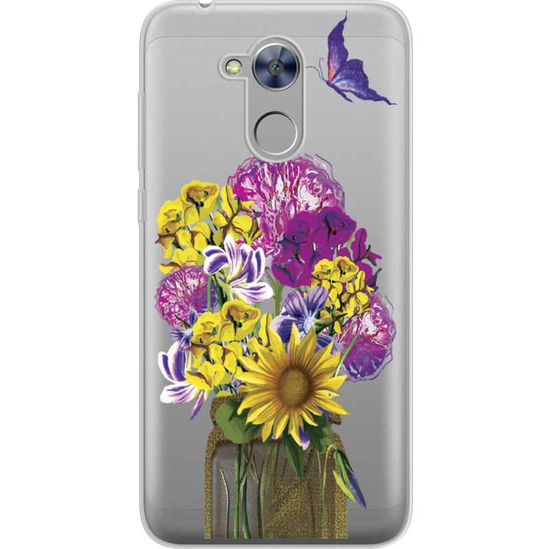 Прозрачный чехол Uprint Huawei Honor 6A My Bouquet