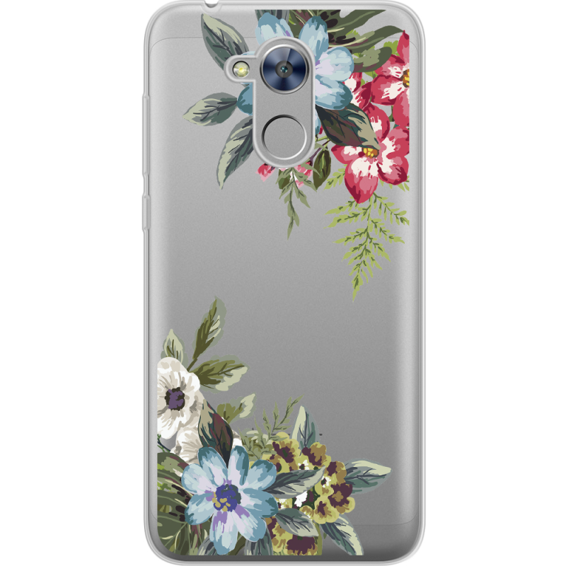 Прозрачный чехол Uprint Huawei Honor 6A Floral