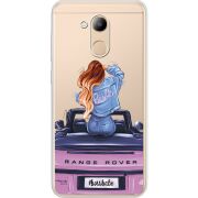 Прозрачный чехол Uprint Huawei Honor 6C Pro Boss Babe