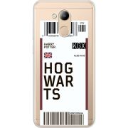Прозрачный чехол Uprint Huawei Honor 6C Pro Ticket Hogwarts