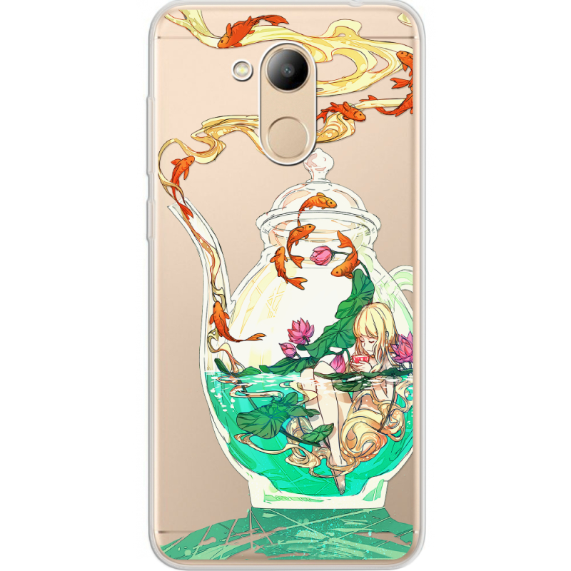 Прозрачный чехол Uprint Huawei Honor 6C Pro Kettle