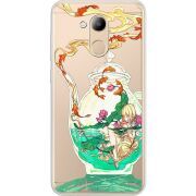 Прозрачный чехол Uprint Huawei Honor 6C Pro Kettle