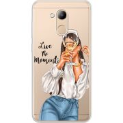 Прозрачный чехол Uprint Huawei Honor 6C Pro Live The Moment
