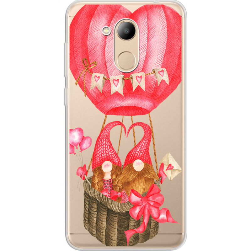 Прозрачный чехол Uprint Huawei Honor 6C Pro Valentine Dwarfs