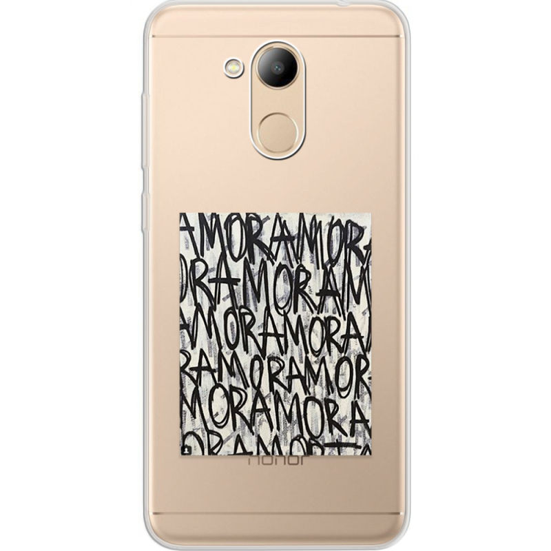 Прозрачный чехол Uprint Huawei Honor 6C Pro Amor Amor