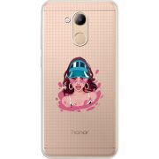 Прозрачный чехол Uprint Huawei Honor 6C Pro Selena Gomez