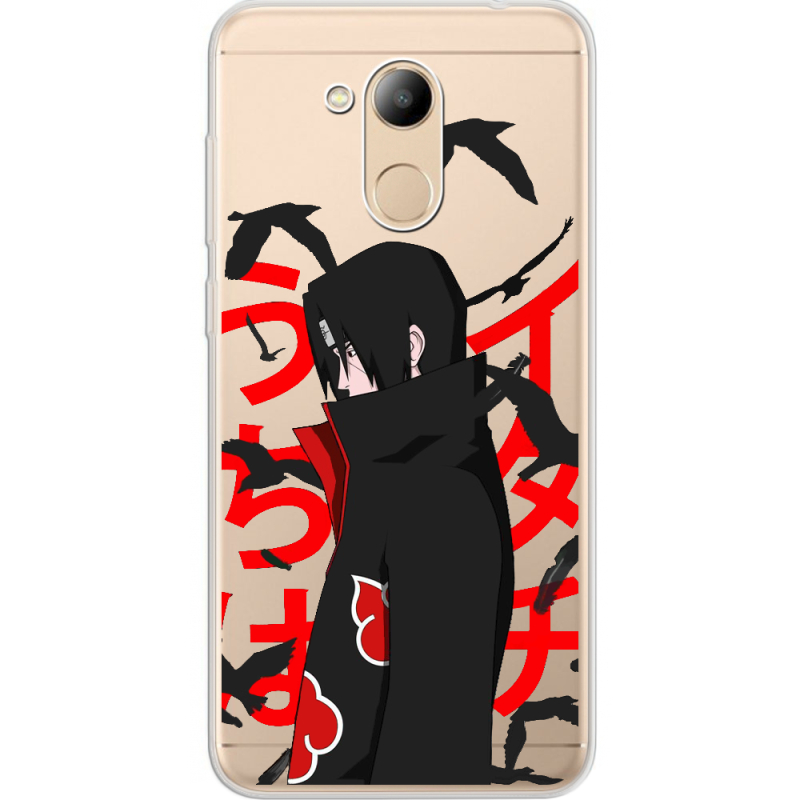 Прозрачный чехол Uprint Huawei Honor 6C Pro Учиха Итачи