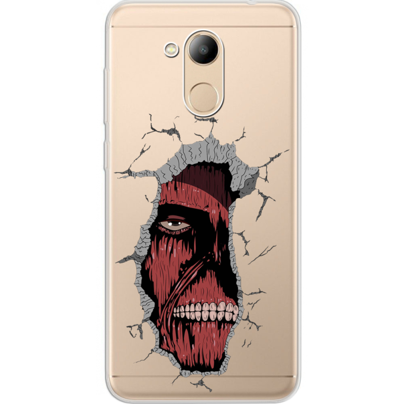 Прозрачный чехол Uprint Huawei Honor 6C Pro Нападение Титана
