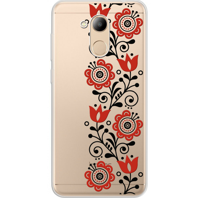 Прозрачный чехол Uprint Huawei Honor 6C Pro Ethno Ornament