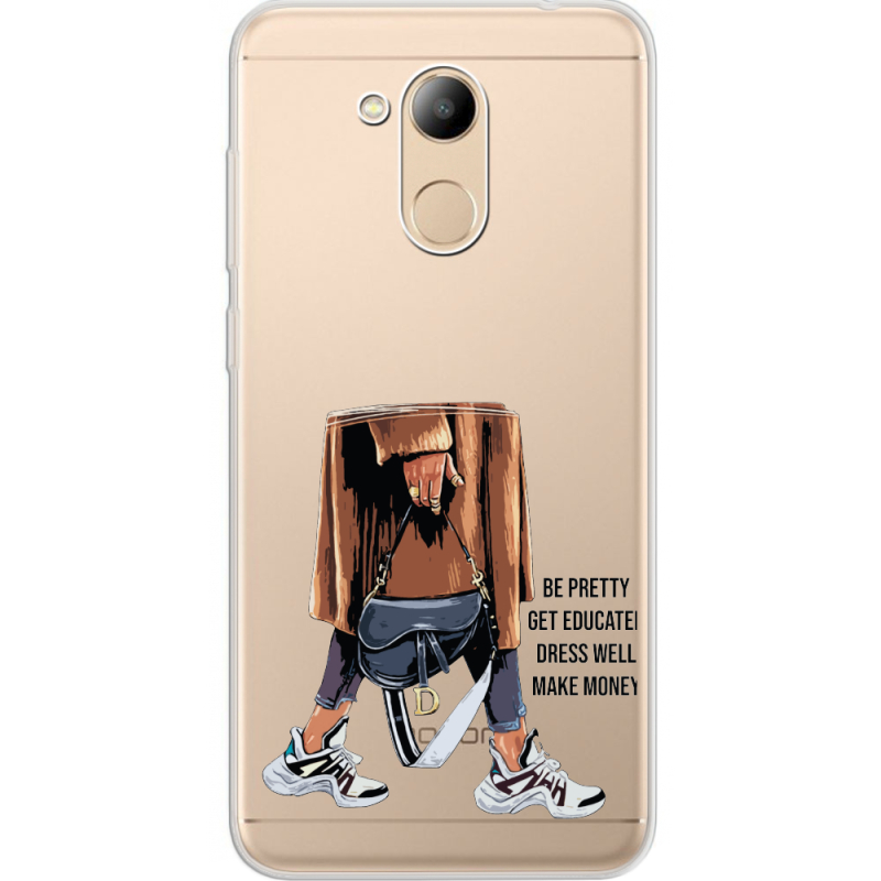 Прозрачный чехол Uprint Huawei Honor 6C Pro Motivation