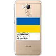 Прозрачный чехол Uprint Huawei Honor 6C Pro Pantone вільний синій