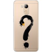 Прозрачный чехол Uprint Huawei Honor 6C Pro Swan question