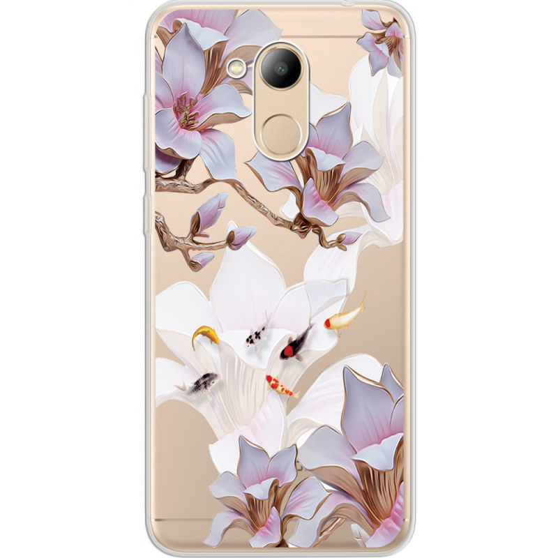 Прозрачный чехол Uprint Huawei Honor 6C Pro Chinese Magnolia