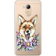 Прозрачный чехол Uprint Huawei Honor 6C Pro Winking Fox