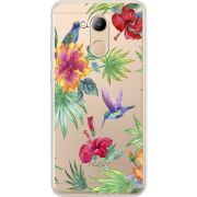 Прозрачный чехол Uprint Huawei Honor 6C Pro Tropical