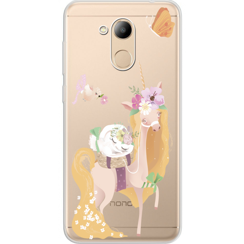 Прозрачный чехол Uprint Huawei Honor 6C Pro Uni Blonde
