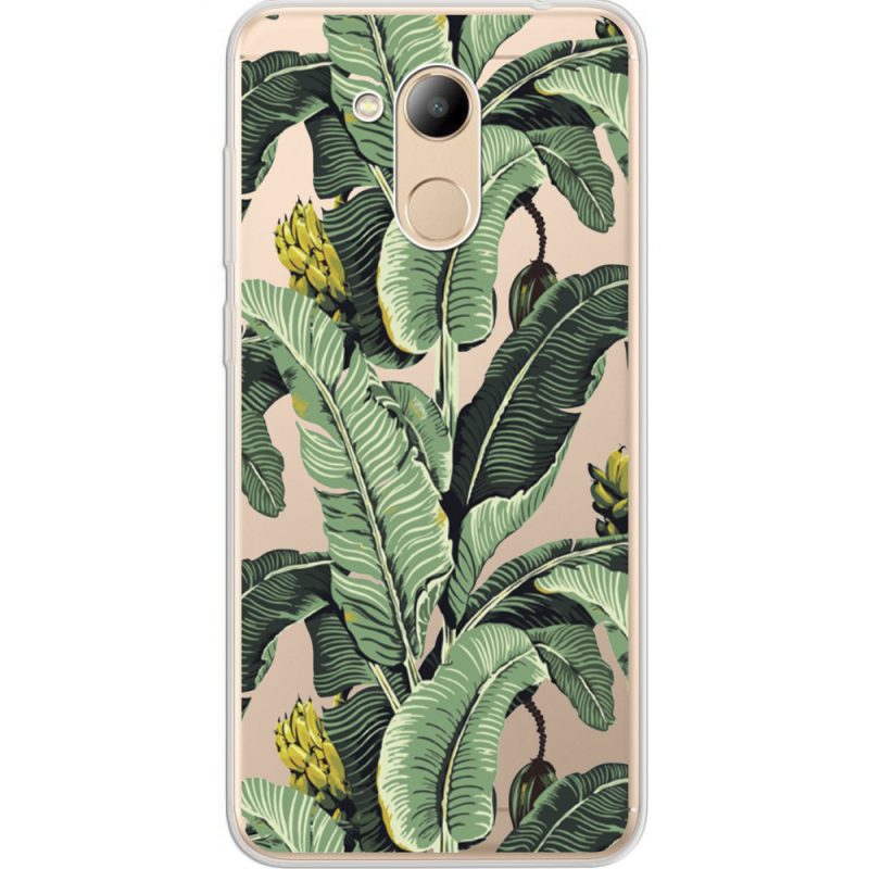 Прозрачный чехол Uprint Huawei Honor 6C Pro Banana Leaves