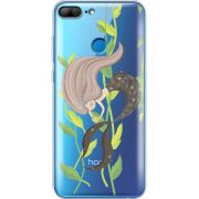 Прозрачный чехол Uprint Huawei Honor 9 Lite Cute Mermaid