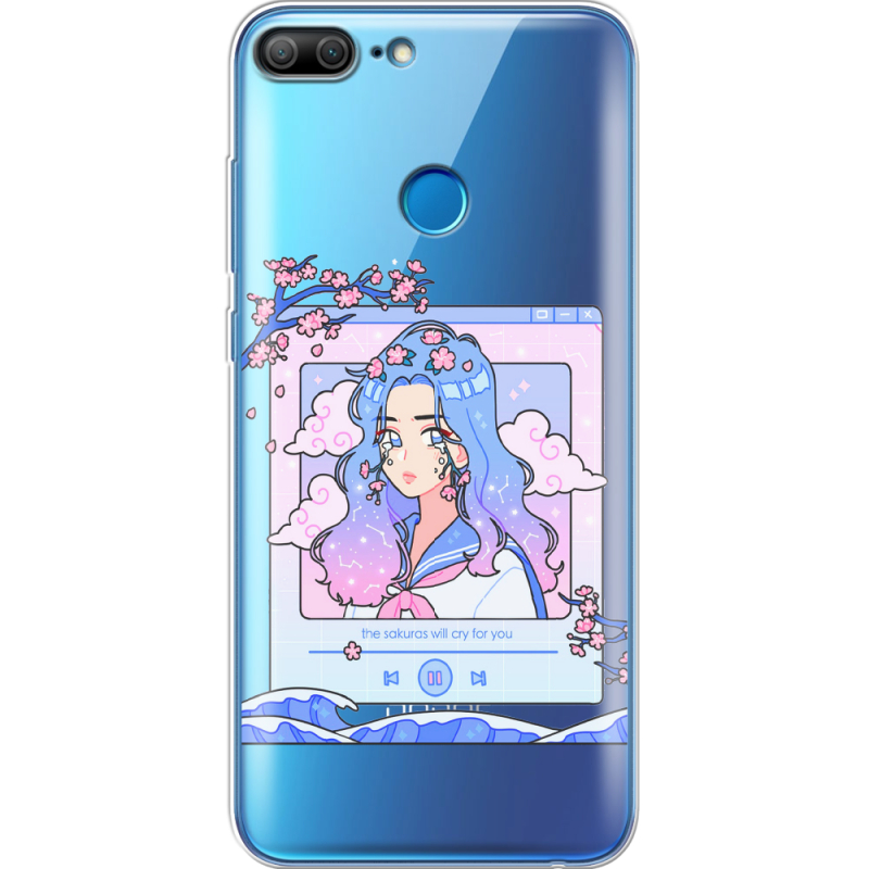 Прозрачный чехол Uprint Huawei Honor 9 Lite The Sakuras Will Cry For You