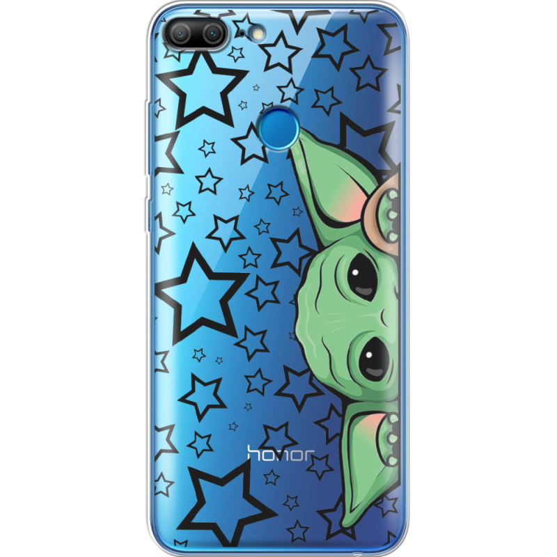 Прозрачный чехол Uprint Huawei Honor 9 Lite Baby Yoda