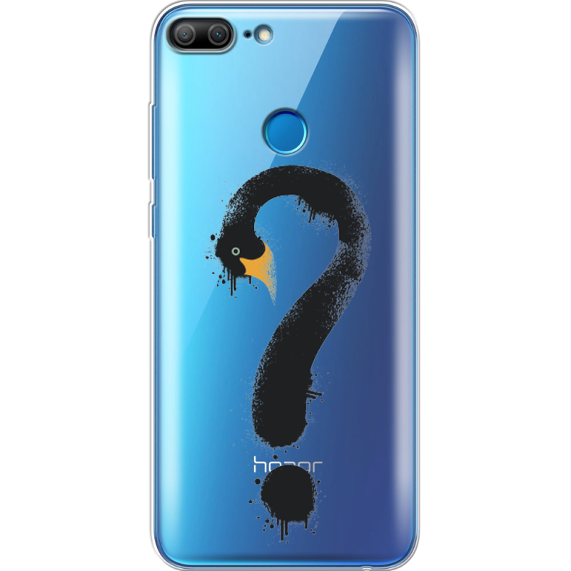 Прозрачный чехол Uprint Huawei Honor 9 Lite Swan question