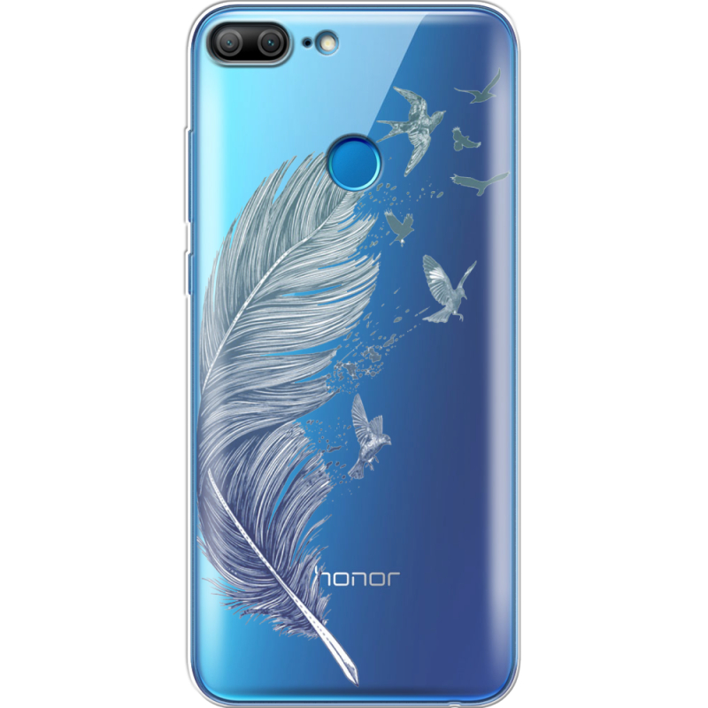 Прозрачный чехол Uprint Huawei Honor 9 Lite Feather