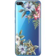 Прозрачный чехол Uprint Huawei Honor 9 Lite Floral